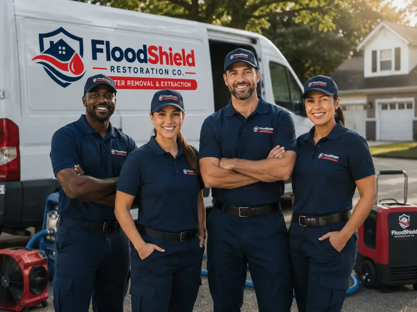 Flood Damage Restoration company in New Russia, NY