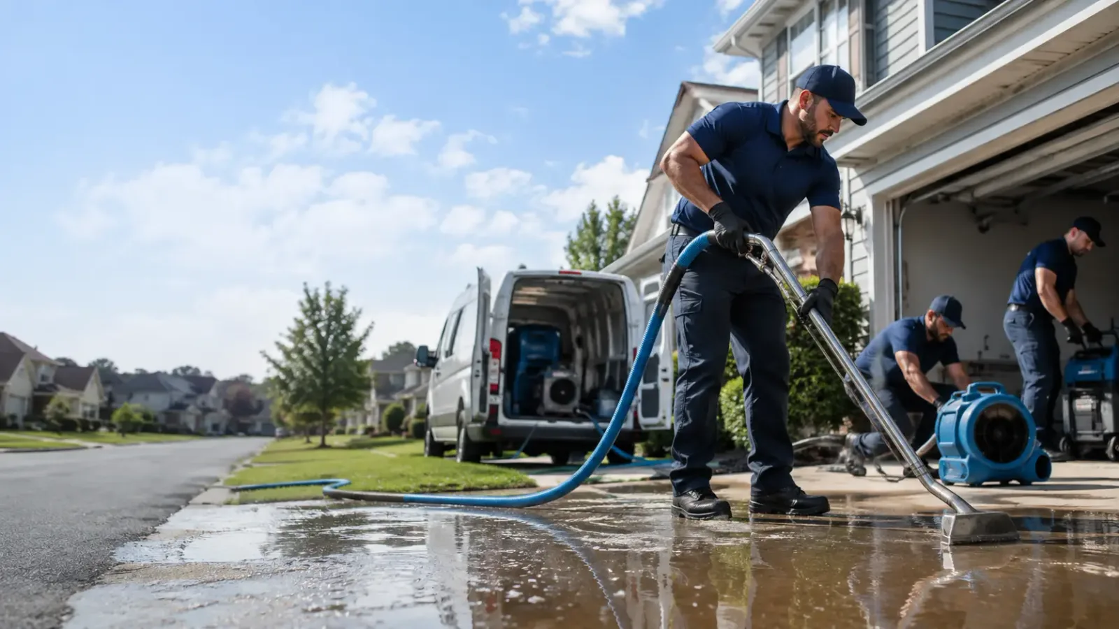 Flood Damage Restoration in New Russia, NY